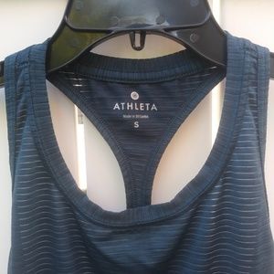 Athleta striped tank